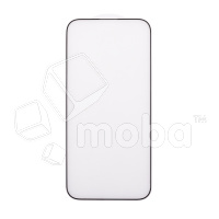 Защитное стекло "Матовое" для iPhone 15 Pro Черный (Закалённое, полное покрытие)