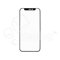 Стекло для переклейки iPhone 12/12 Pro в сборе с OCA пленкой Черный - OR (Mitsubishi)