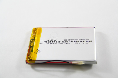 АКБ универсальная 505070p 3,7v Li-Pol 2500 mAh