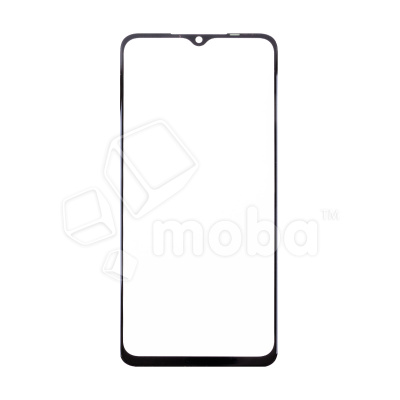 Стекло для переклейки Infinix Smart 7 Plus (X6517) в сборе с OCA пленкой Черный - OR (Mitsubishi)