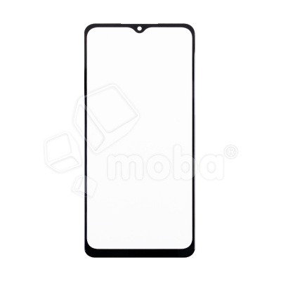 Стекло для переклейки Samsung Galaxy A02 (A022G) в сборе с OCA пленкой Черный - OR (Mitsubishi)