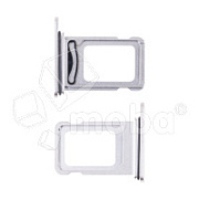 Держатель SIM для iPhone 15 Pro/15 Pro Max (2 Sim) Белый