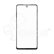 Стекло для переклейки Tecno Spark 10 Pro (KI7) в сборе с OCA пленкой Черный - OR (Mitsubishi)