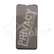 Защитное стекло "Антишпион" для Realme C11/C15/C21/C11 2021/C21Y/C25Y/C25s/Narzo 30A/50i/50A Черный