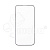 Защитное стекло "Стандарт" для iPhone 15 Pro Черный (Полное покрытие)