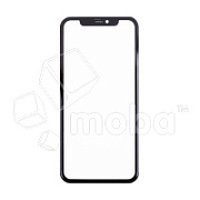 Стекло для переклейки iPhone 11 в сборе с рамкой и OCA пленкой Черный - OR (Feaglet)