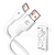 Кабель USB - Type-C BC X81 Soft (PD) Белый