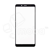 Стекло для переклейки Xiaomi Redmi Note 5/5 Pro (M1803E7SH) в сборе с OCA пленкой Черный - OR (Mitsubishi)