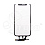 Стекло для переклейки iPhone 12 mini в сборе с тачскрином и OCA пленкой Черный - OR (Feaglet) (рамка в комплекте)